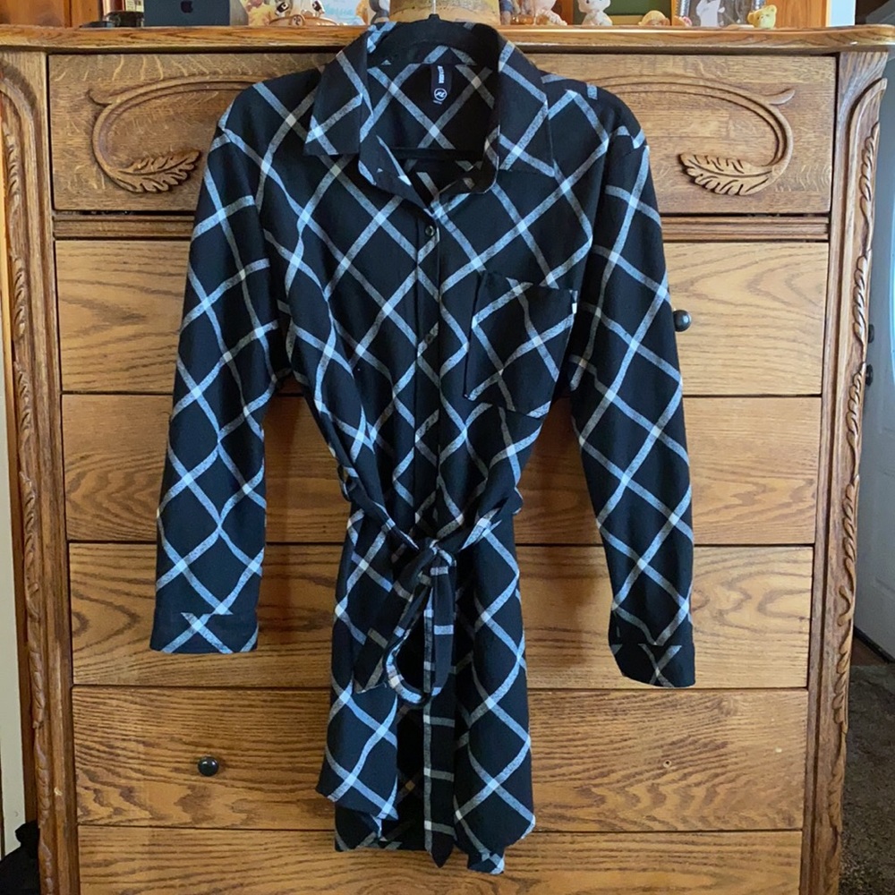 Agnes & Dora flannel tunic